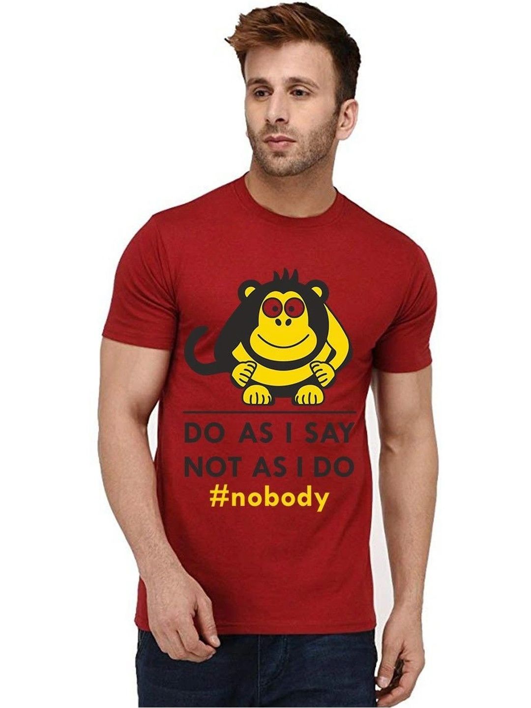 Aseria Men Printed T-shirt