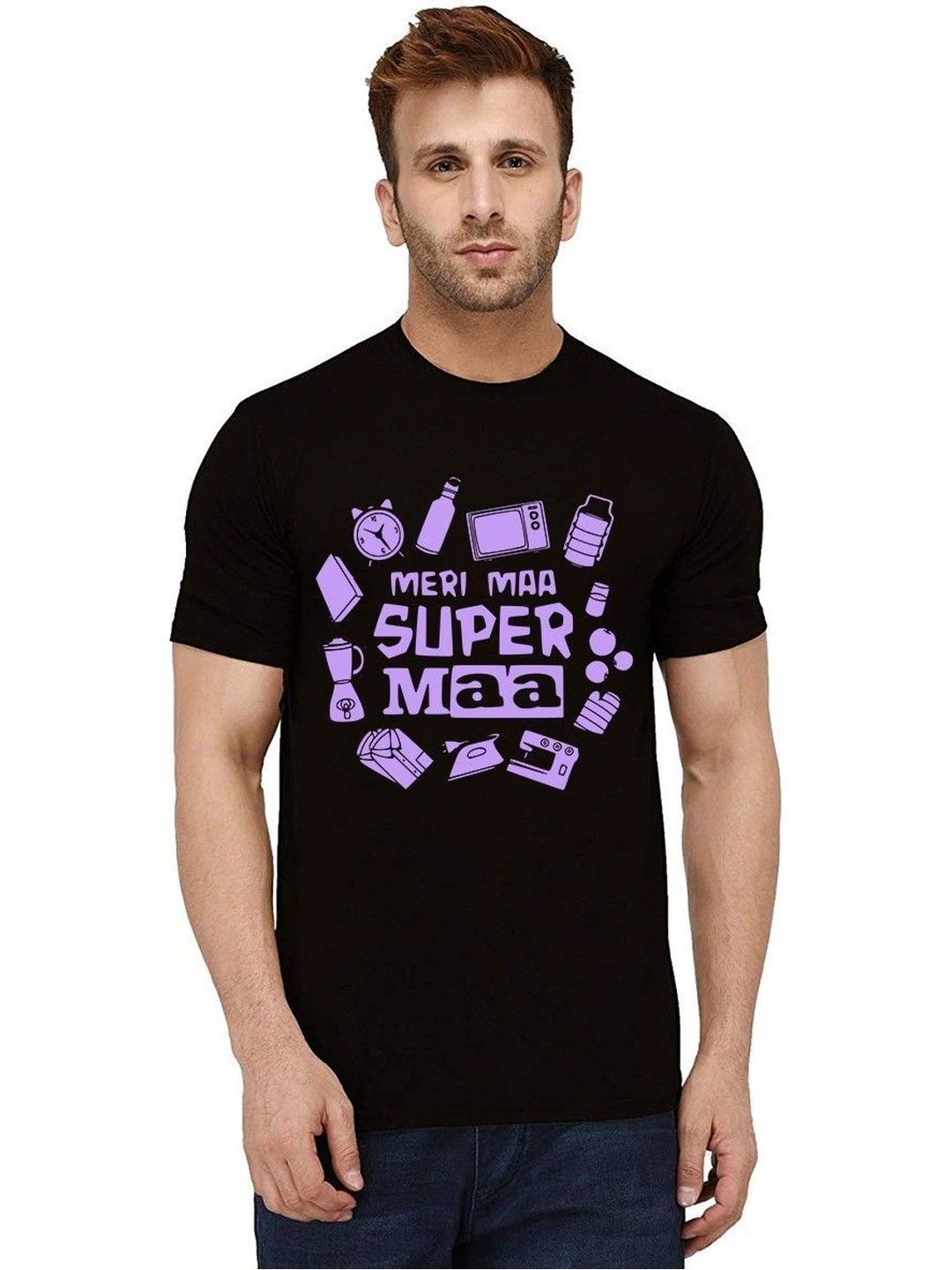 Aseria Men Printed T-shirt