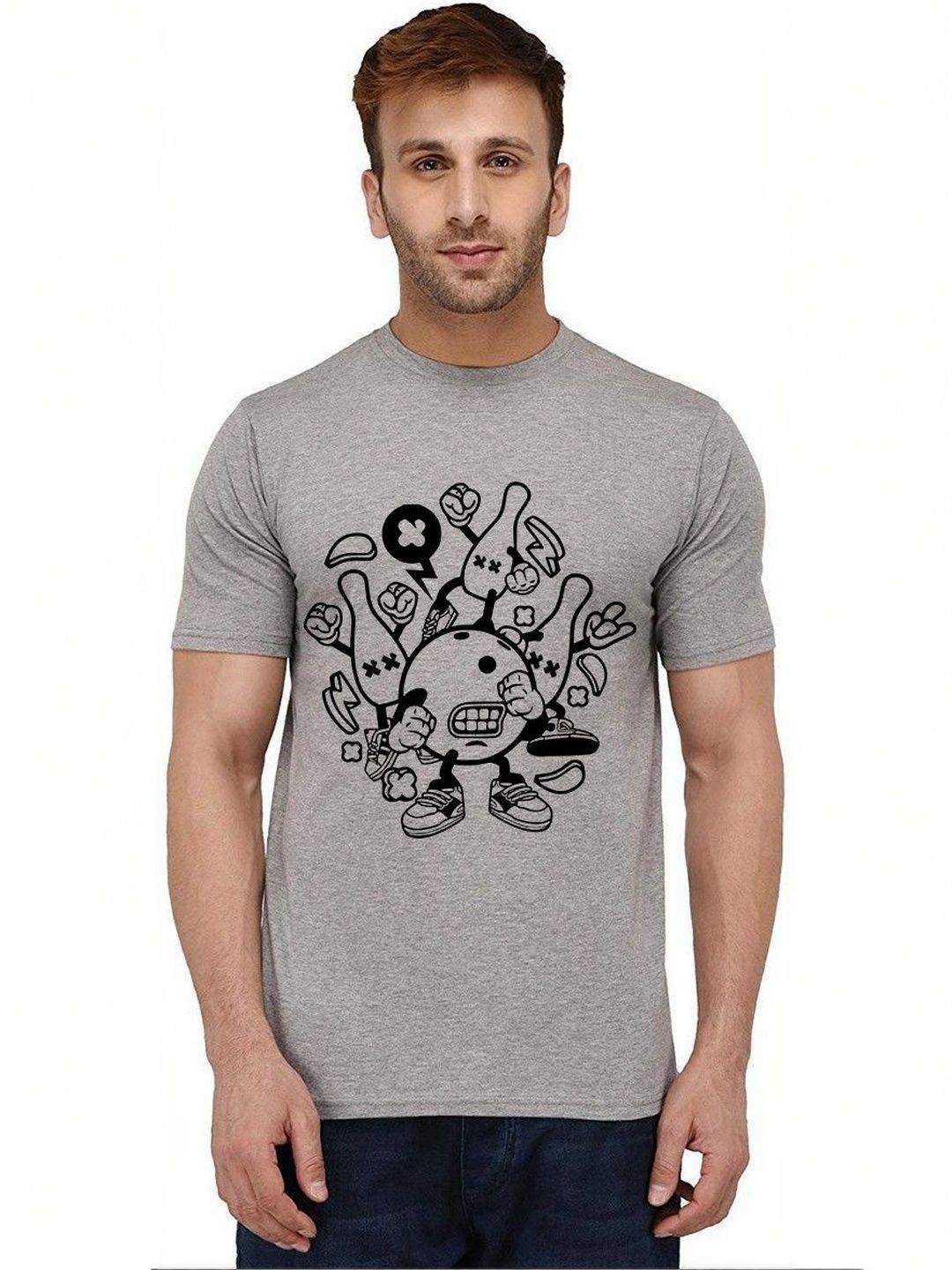 Aseria Men Printed T-shirt