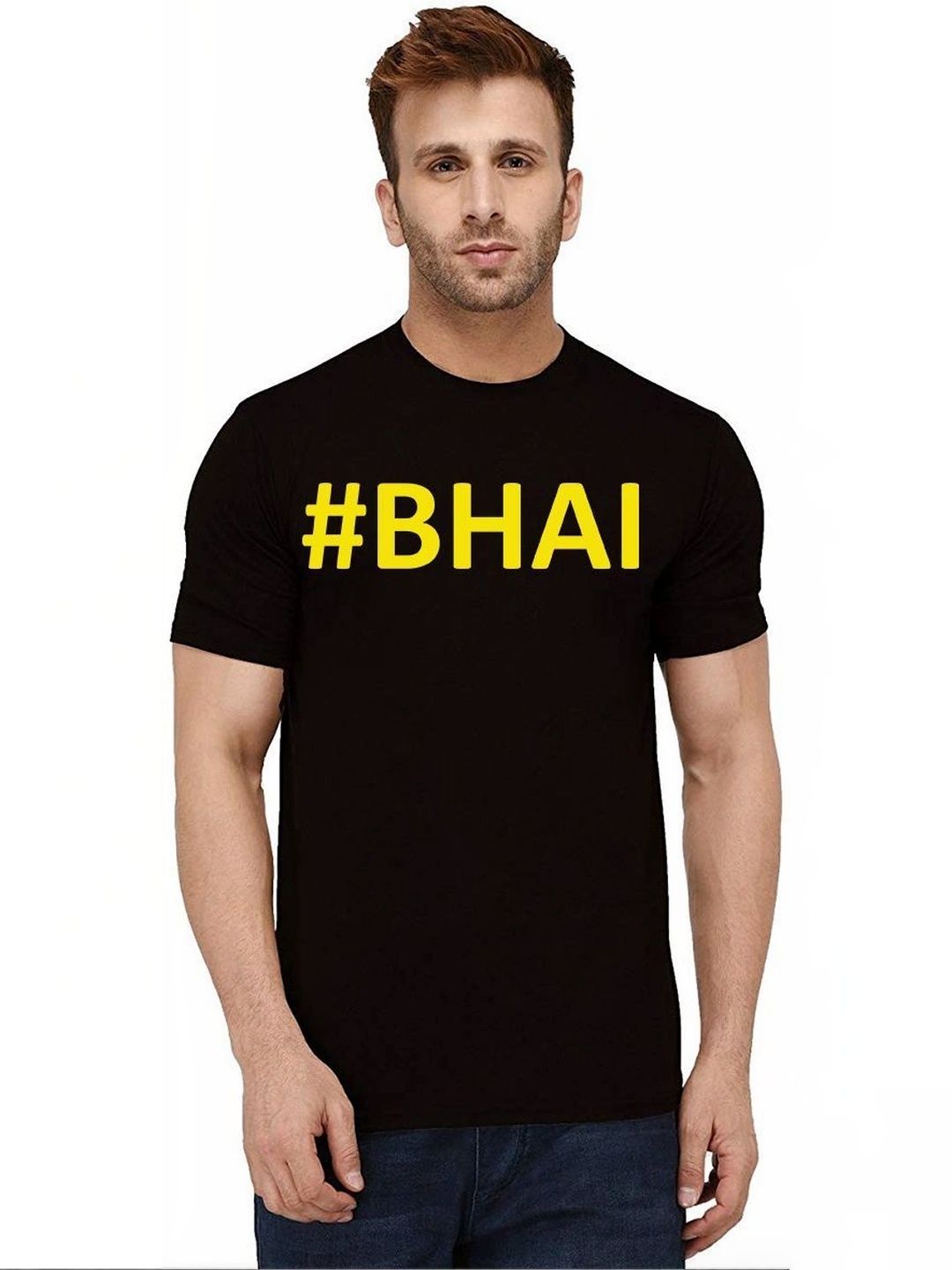 Aseria Men Typography Printed T-shirt