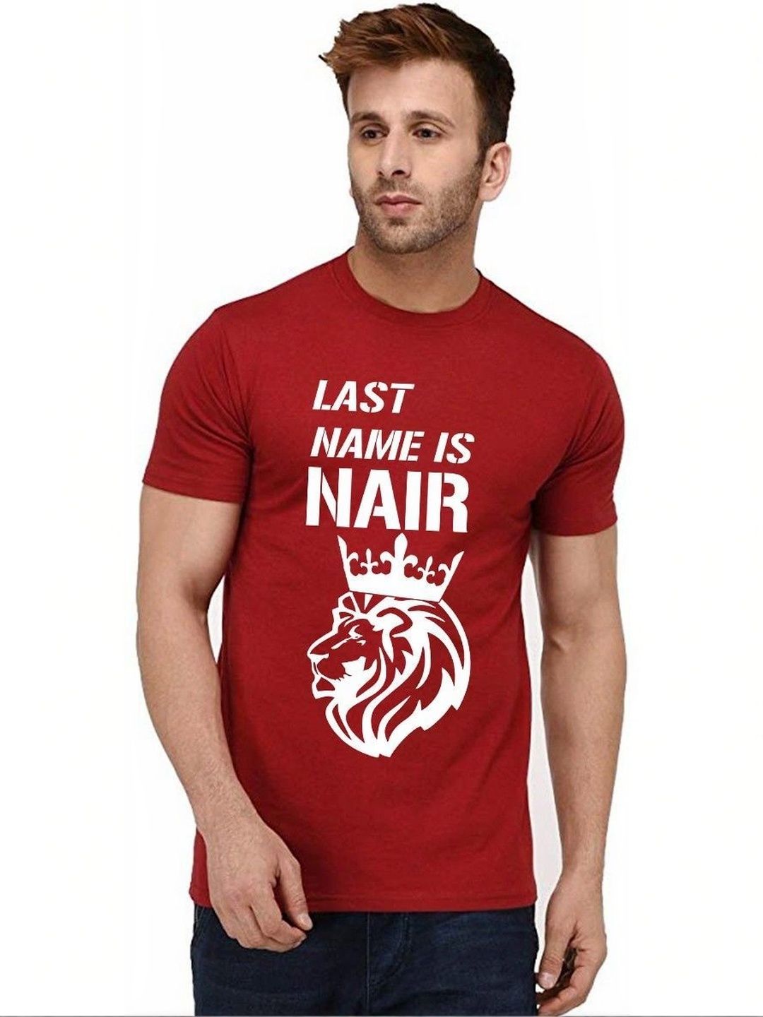 Aseria Men Typography Printed T-shirt