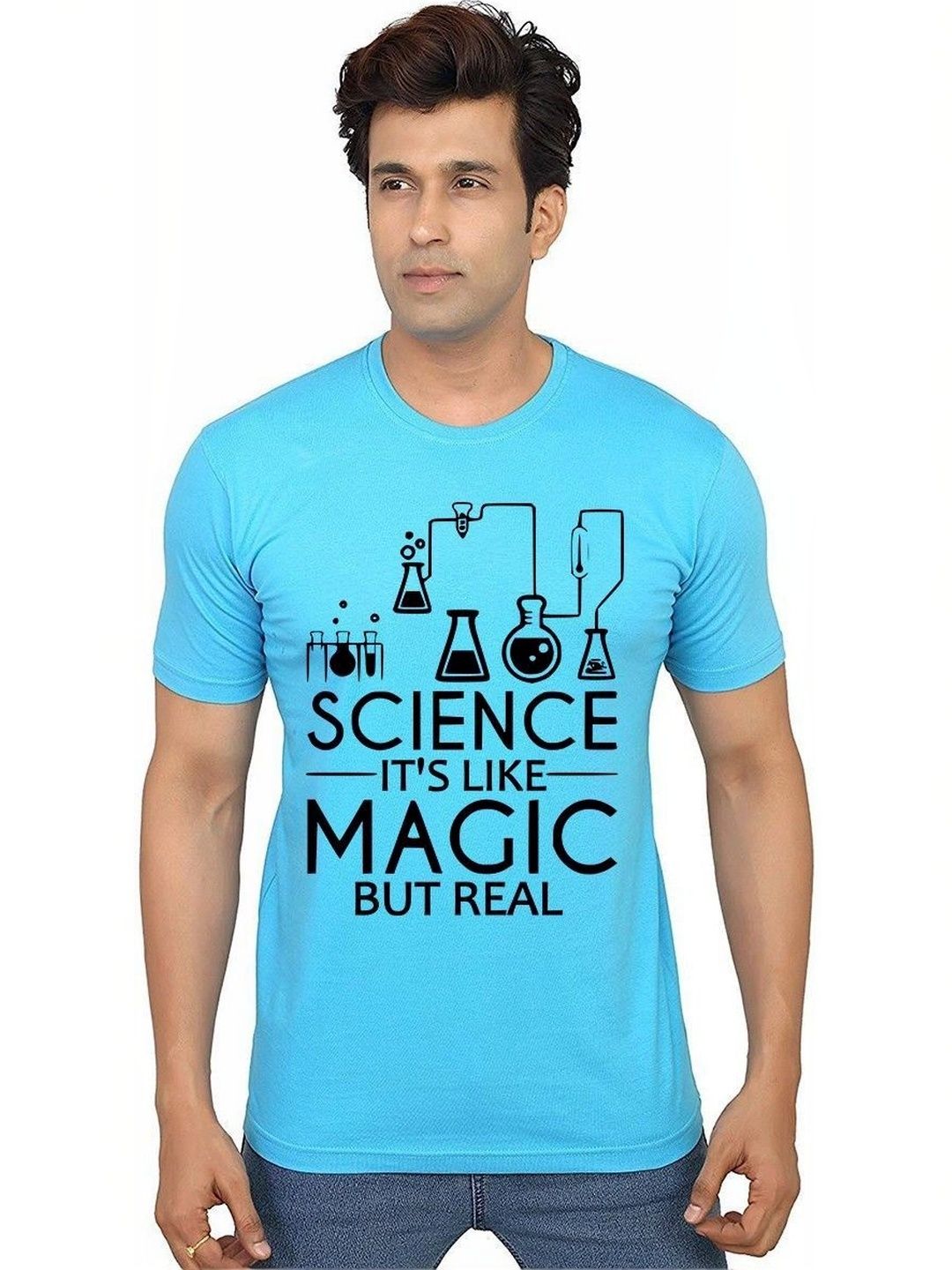 Aseria Men Typography Printed T-shirt