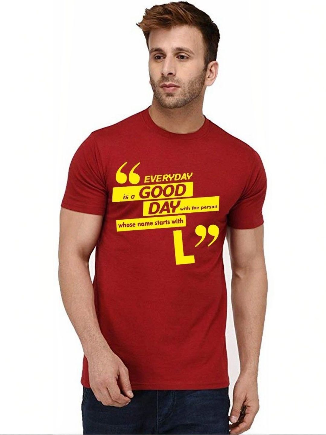 Aseria Men Typography Printed T-shirt