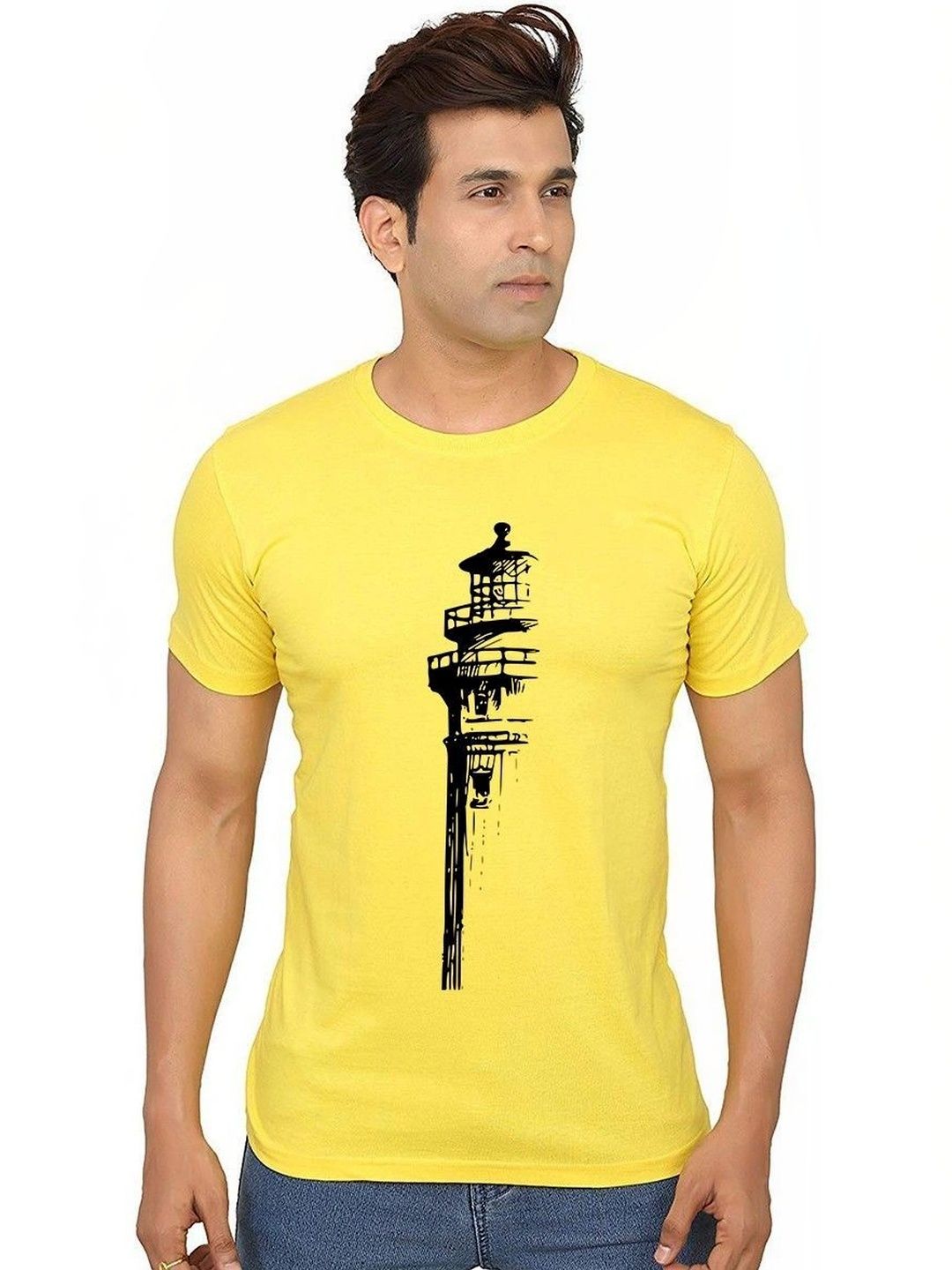 Aseria Men Printed T-shirt