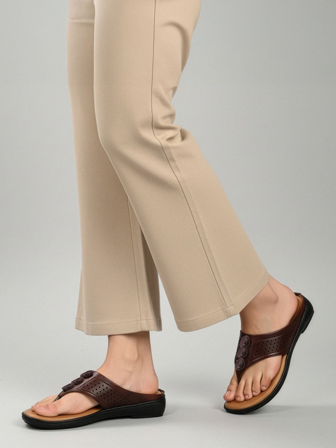 DressBerry Textured Wedge Sandals