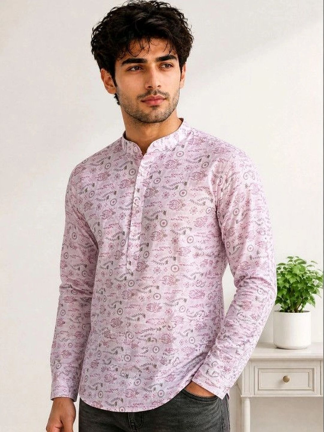 Moda Rapido Men Ethnic Motifs Printed Kurta