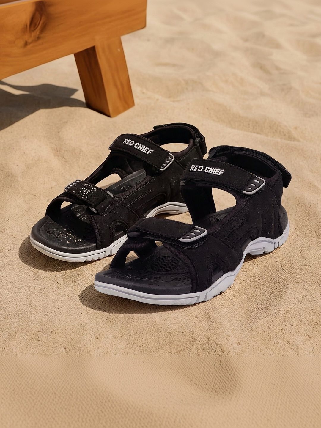 Red Chief Men PU Sandals
