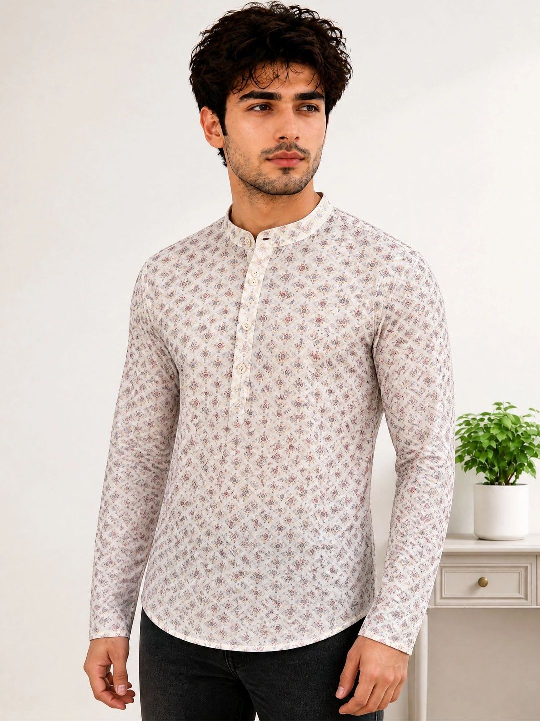 Moda Rapido Men Ethnic Motifs Printed Kurta
