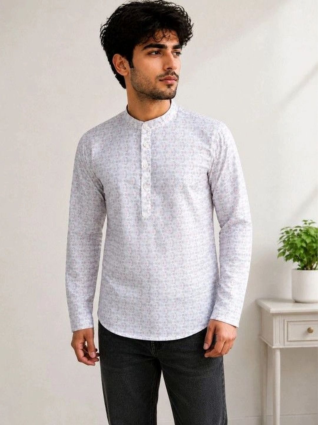 Moda Rapido Men Ethnic Motifs Printed Kurta