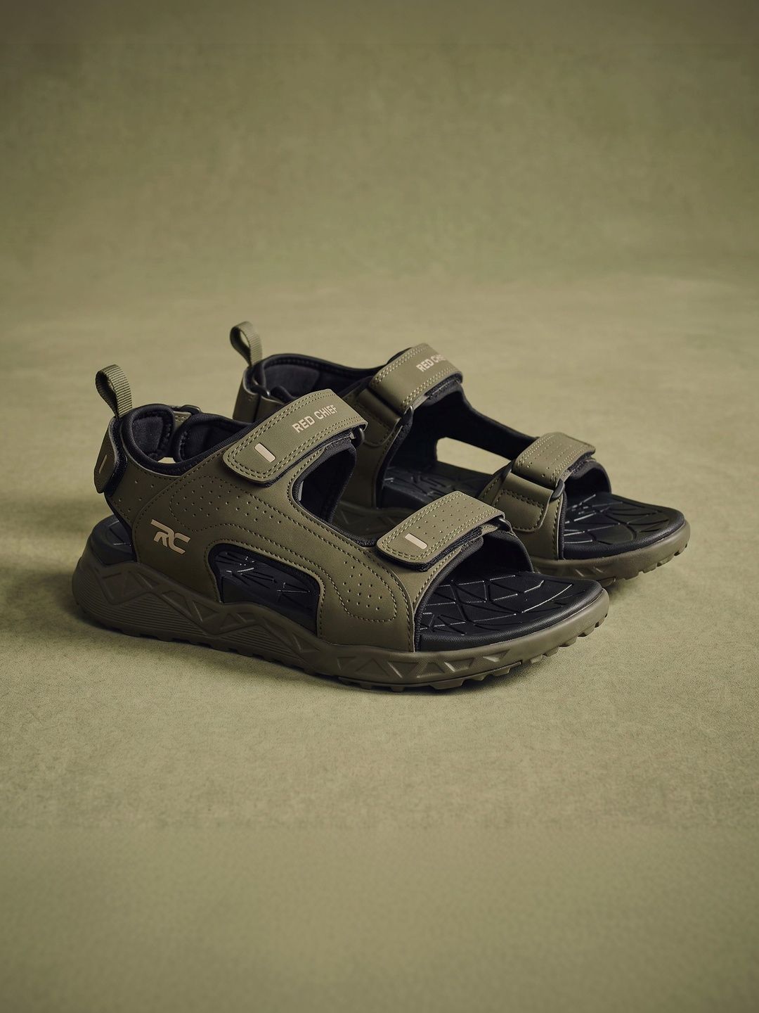 Red Chief Men PU Sandals