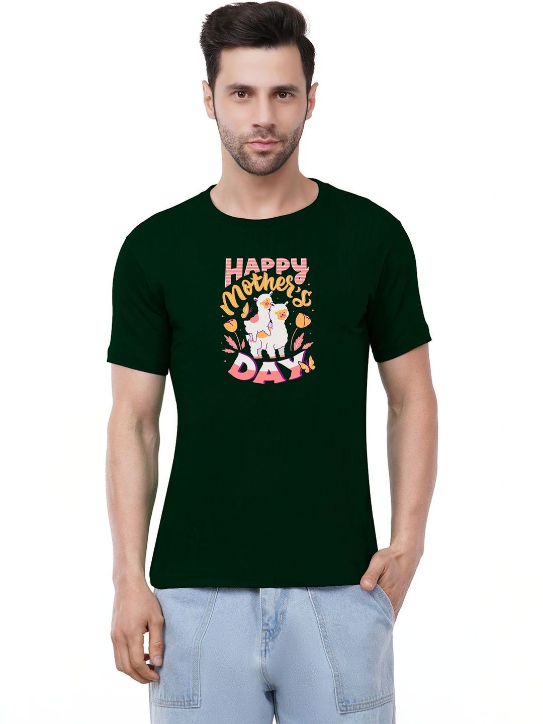Aseria Men Typography Printed T-shirt