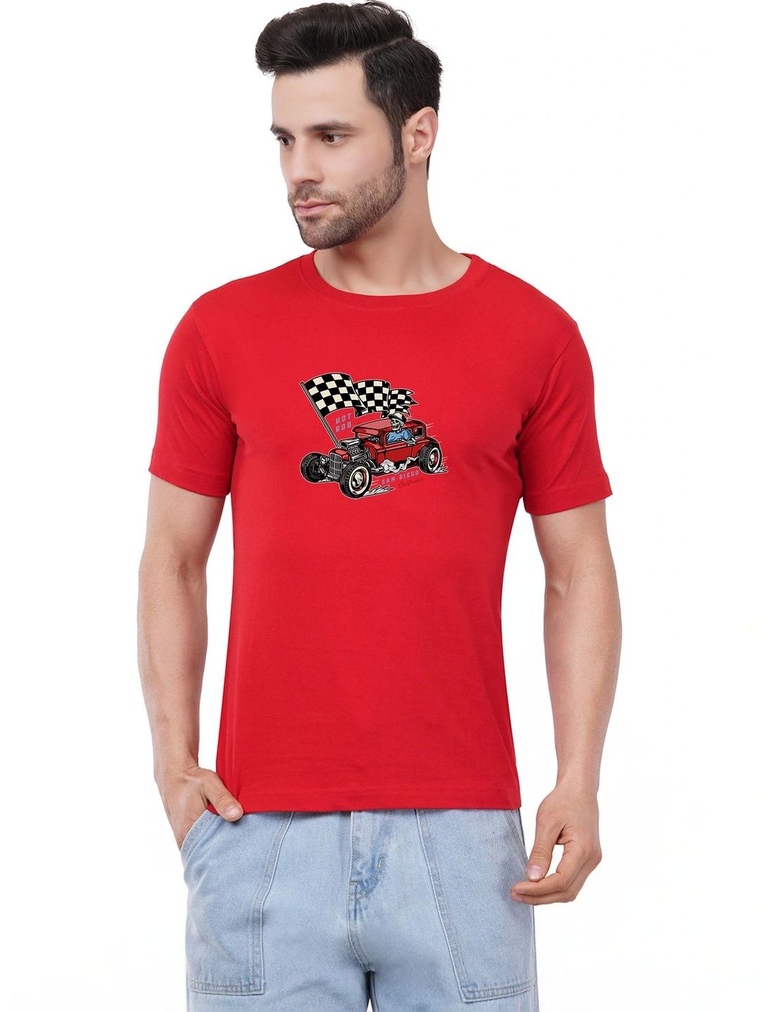 Aseria Men Printed T-shirt
