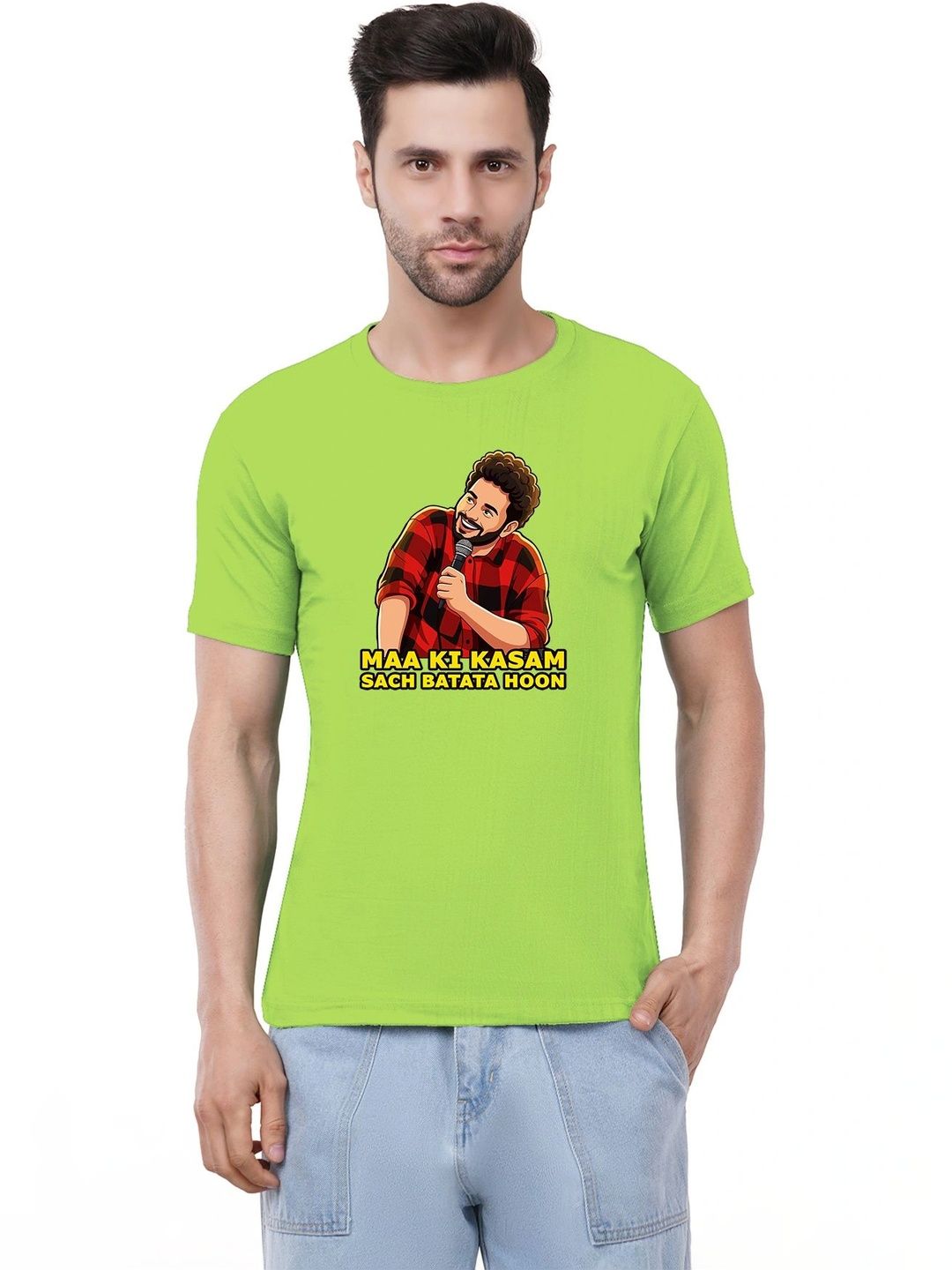 Aseria Men Printed T-shirt