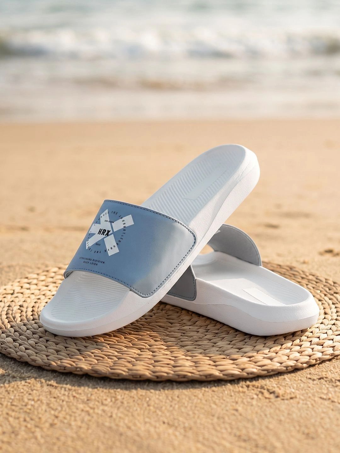 HRX by Hrithik Roshan Men Printed Sliders