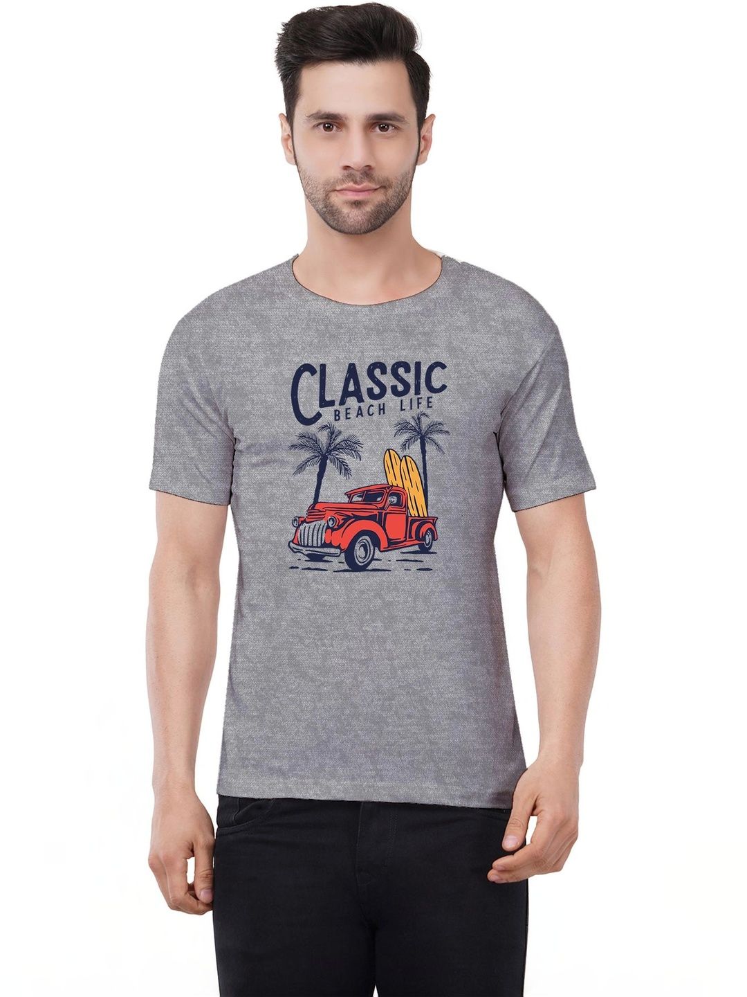 Aseria Men Printed T-shirt