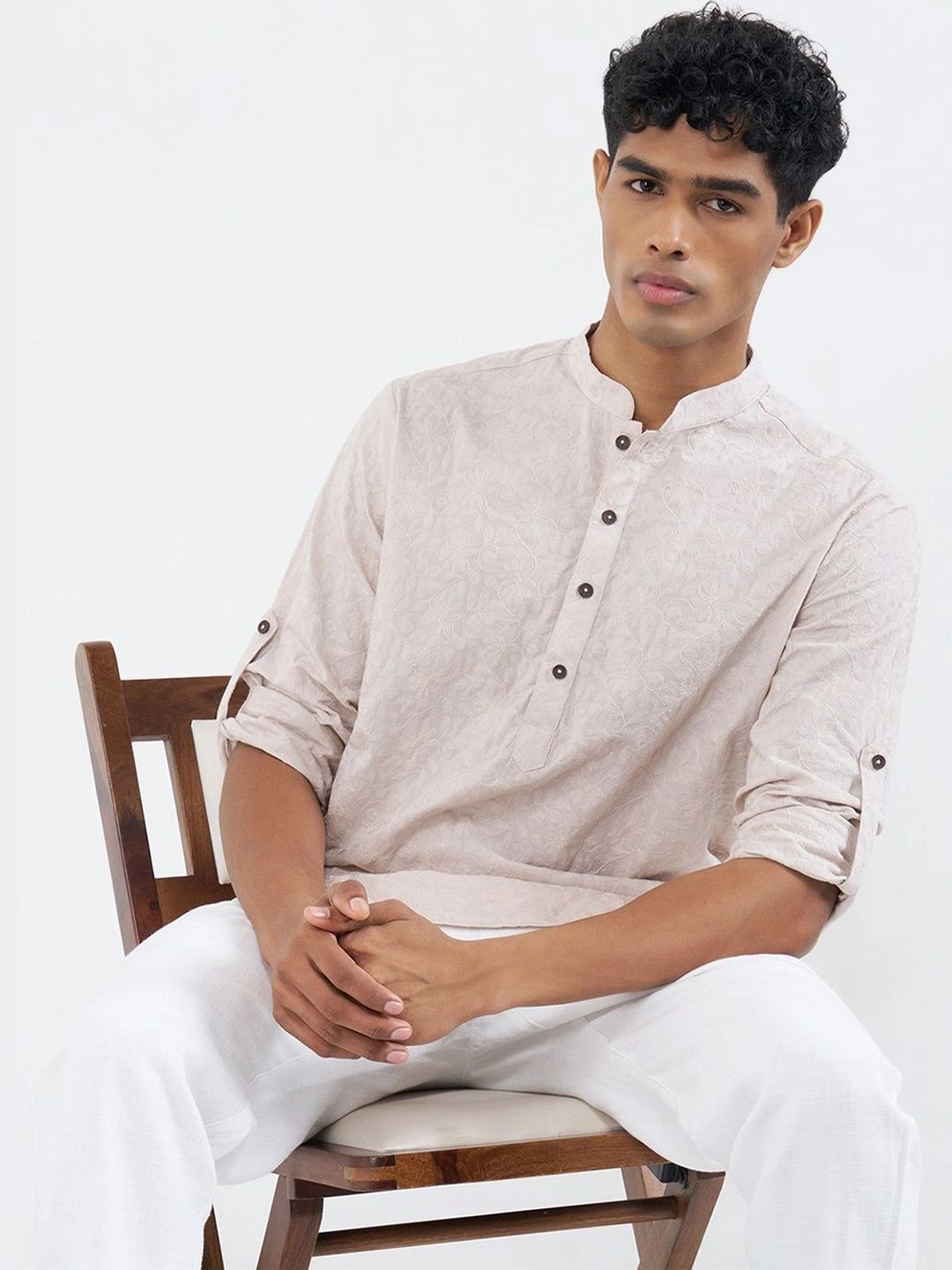 indus route by Pantaloons Men Kurta