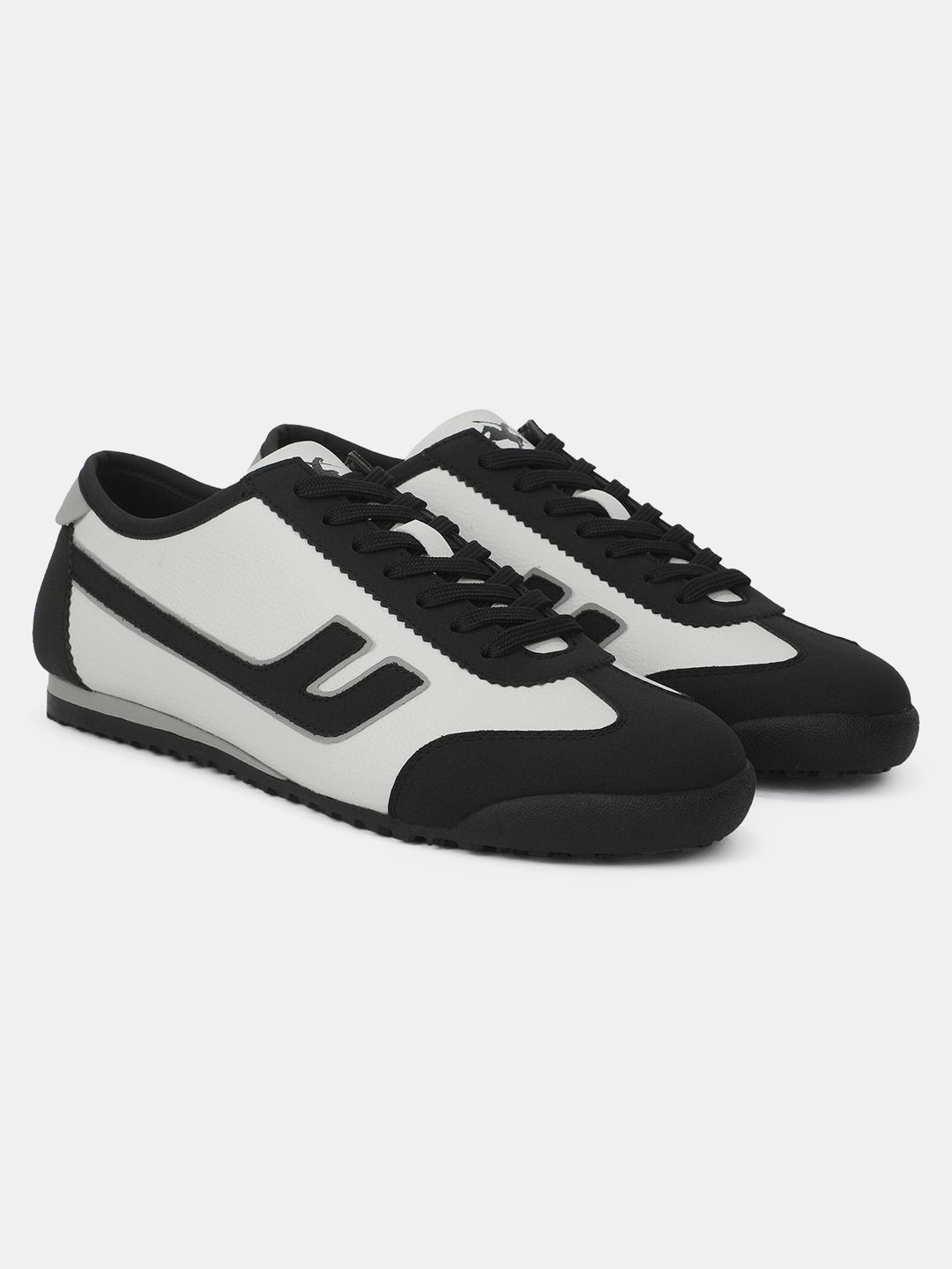 Cantabil Men Colourblocked PU Sneakers