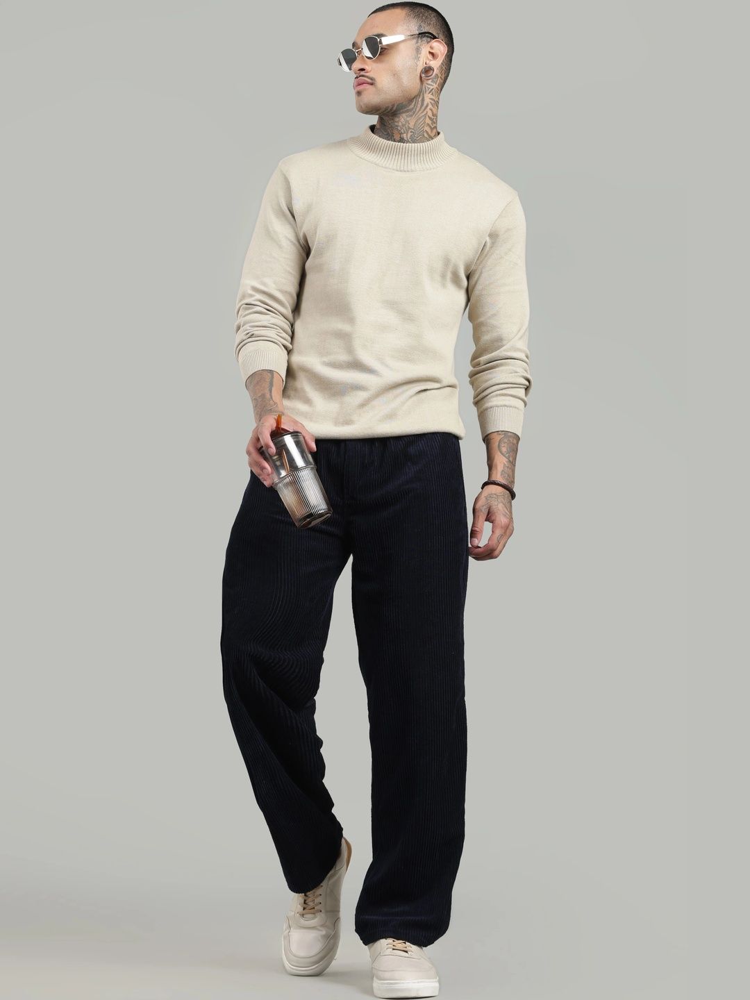 Moda Rapido Men Regular Fit Textured Track Pants