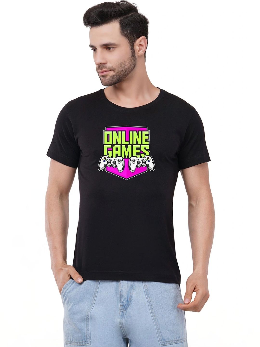Aseria Men Printed T-shirt