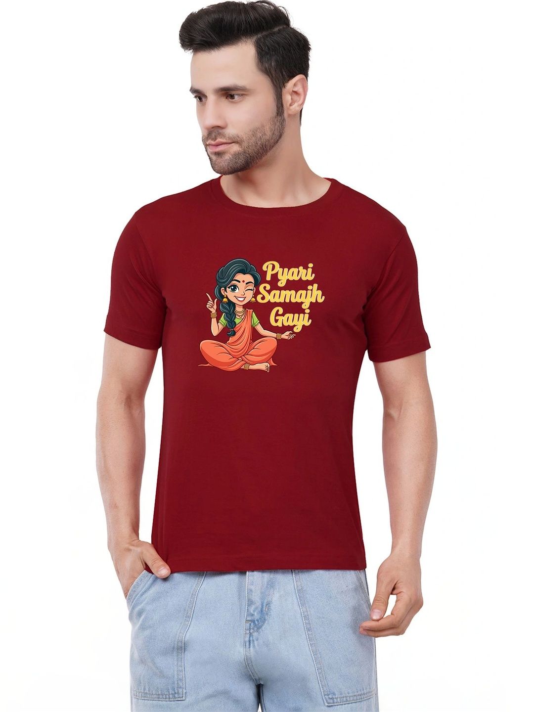 Aseria Men Printed T-shirt