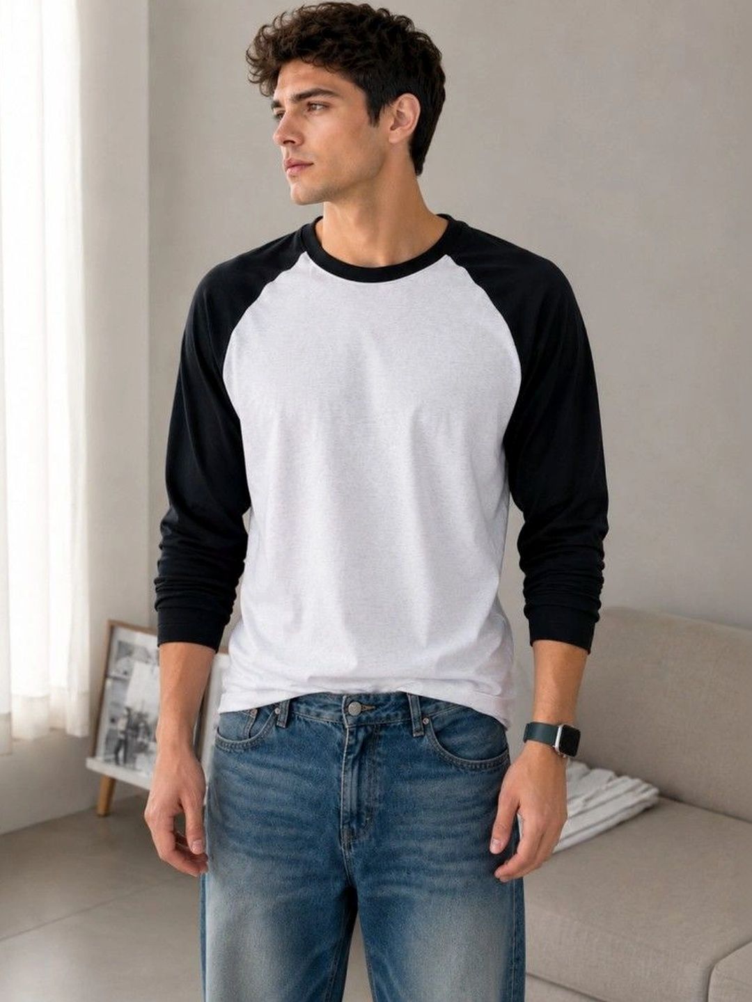 Netclick Men Colourblocked T-shirt