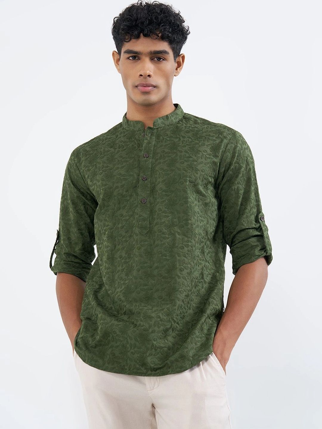 indus route by Pantaloons Men Kurta