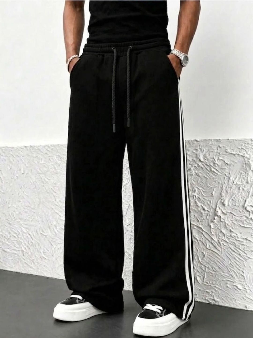 dockstreet Men Relaxed Fit Training Joggers