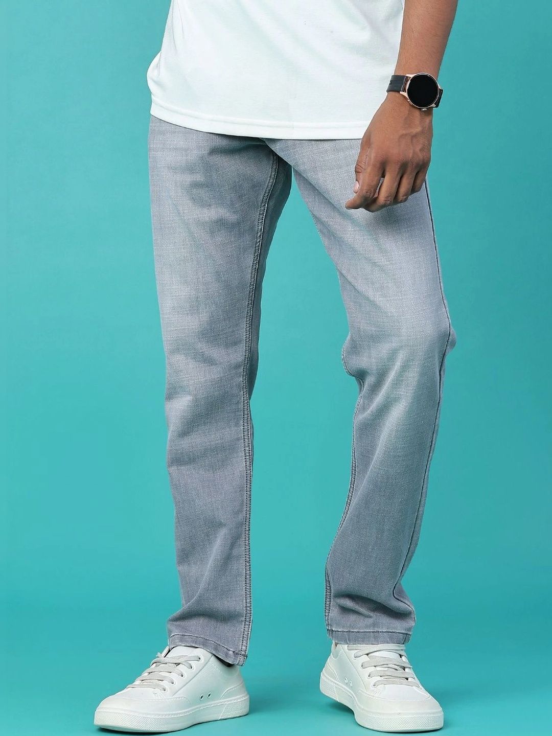 V-Mart Men Regular Fit Mid-Rise Jeans