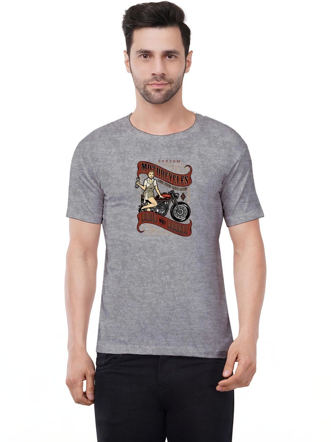 Aseria Men Printed T-shirt