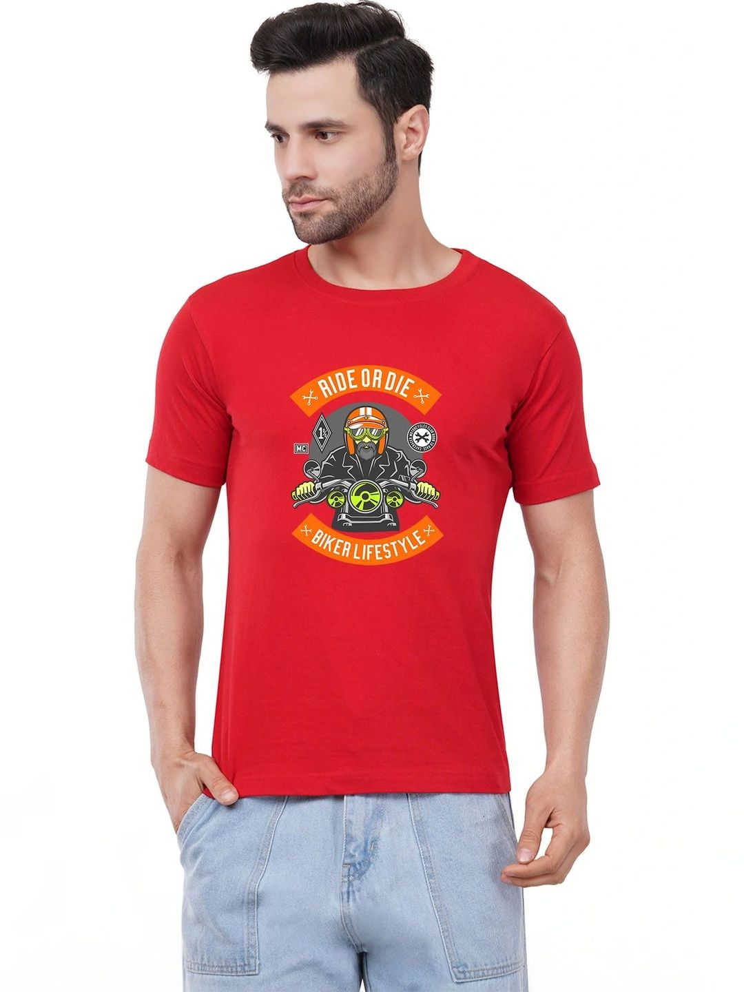 Caseria Men Printed T-shirt