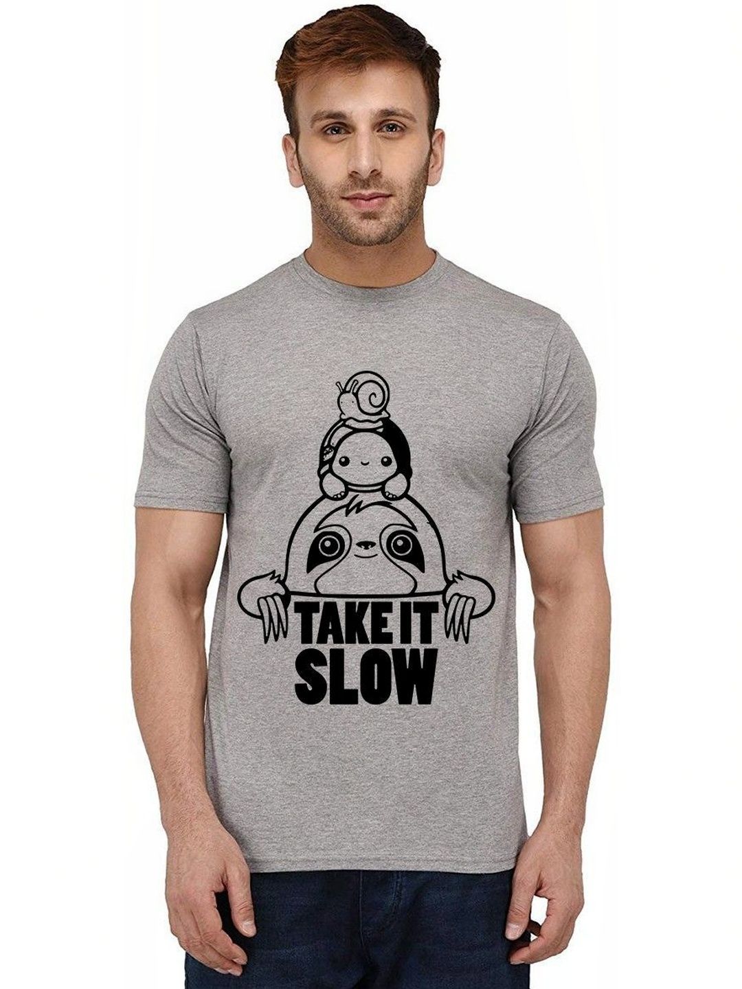 Caseria Men Printed T-shirt