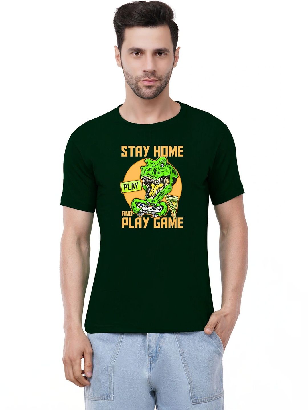 Caseria Men Printed T-shirt