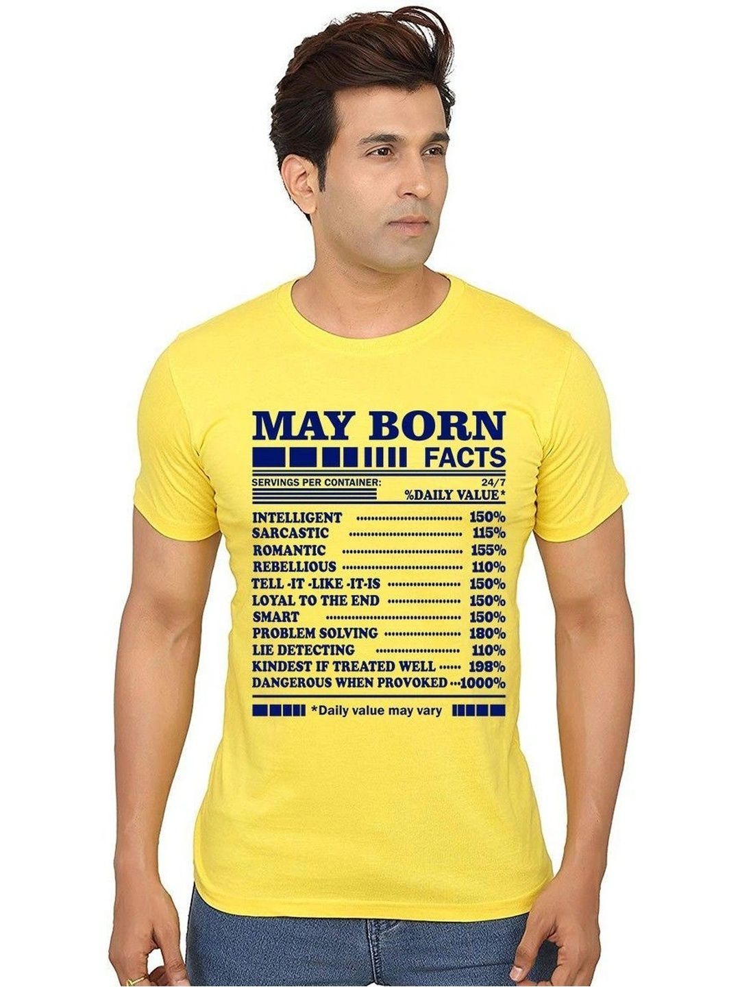 Caseria Men Typography Printed T-shirt