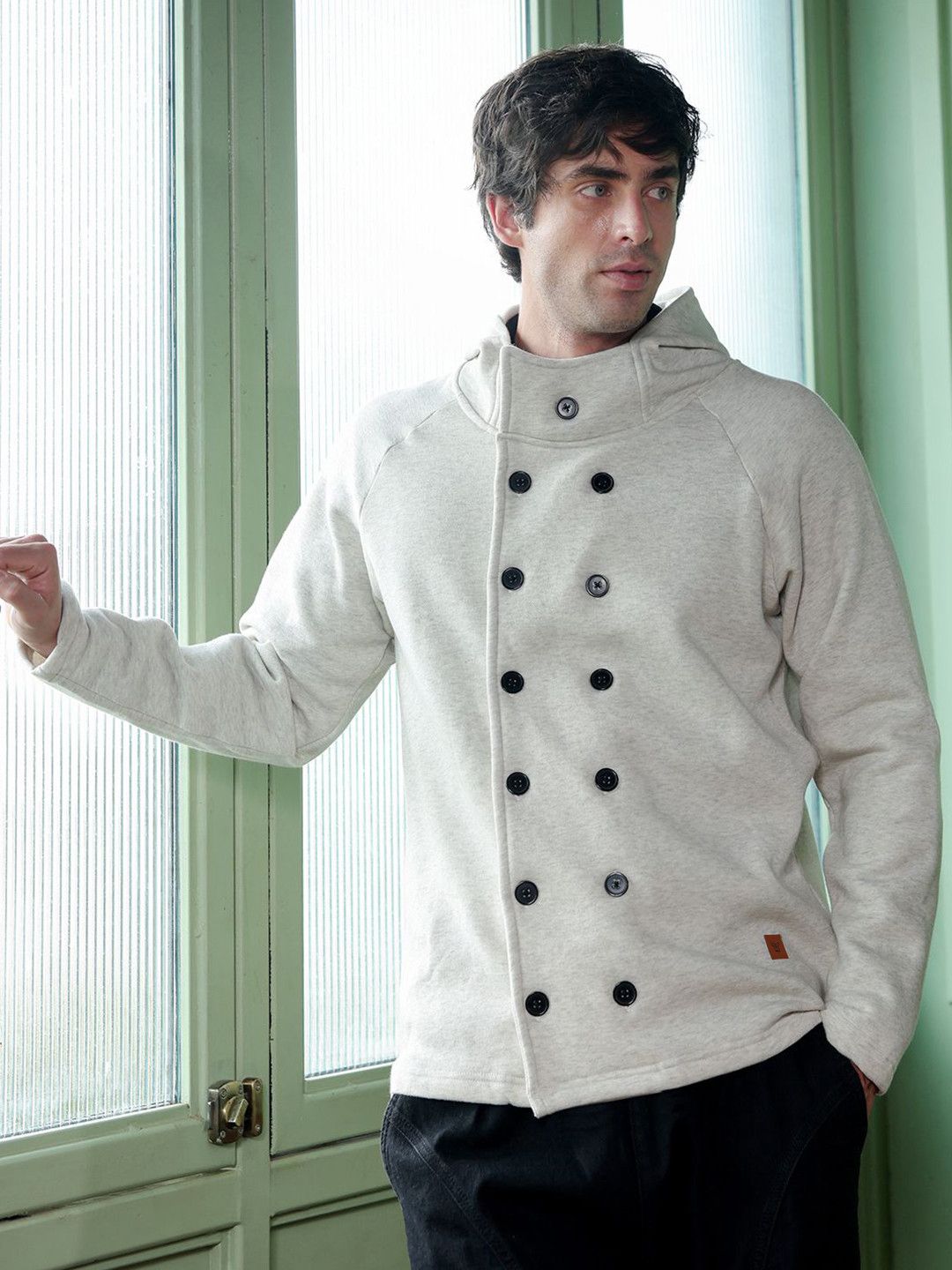 CAHOOT Men Hooded Solid Lightweight Tailored Jacket