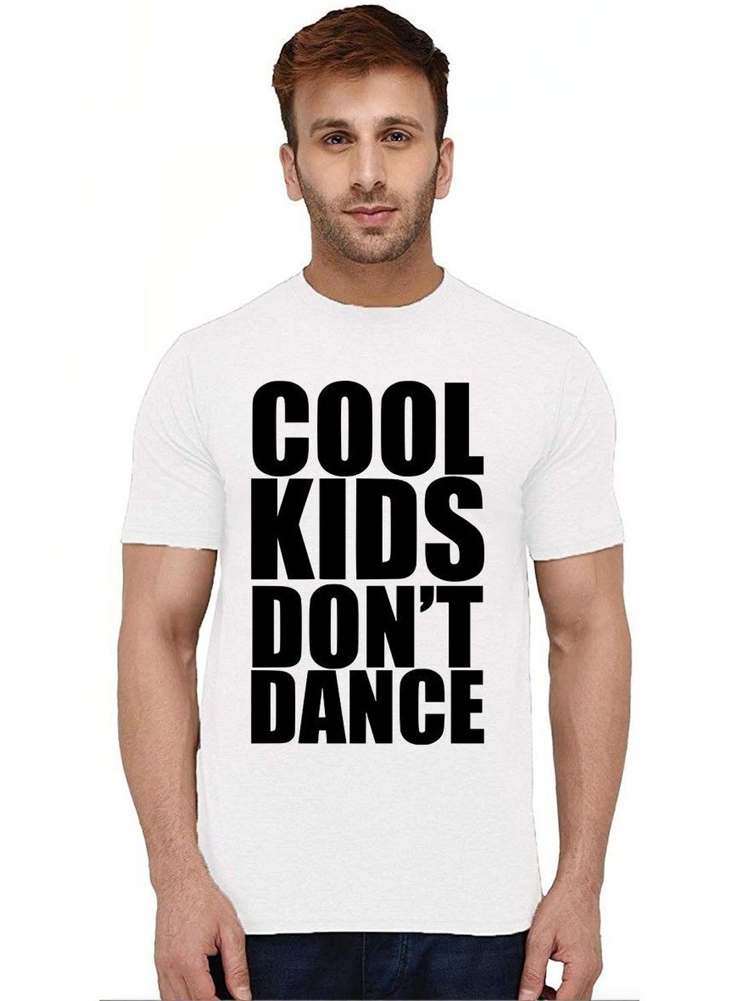 Caseria Men Typography Printed T-shirt