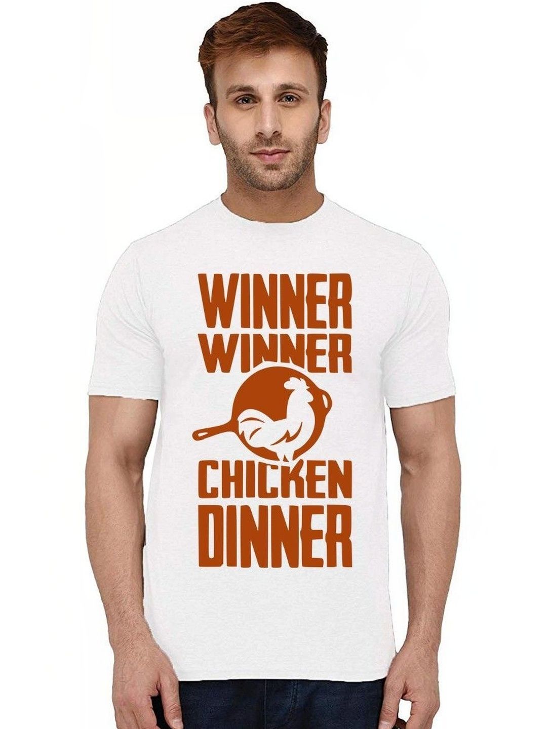 Caseria Men Typography Printed T-shirt