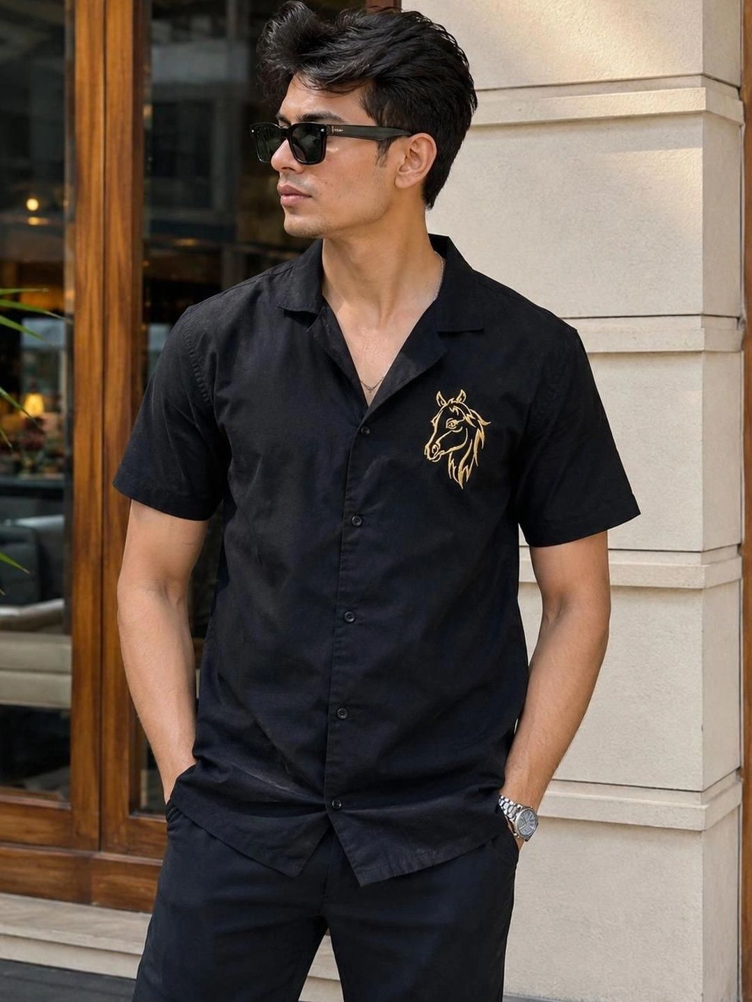 Threadsky Men Classic Casual Shirt
