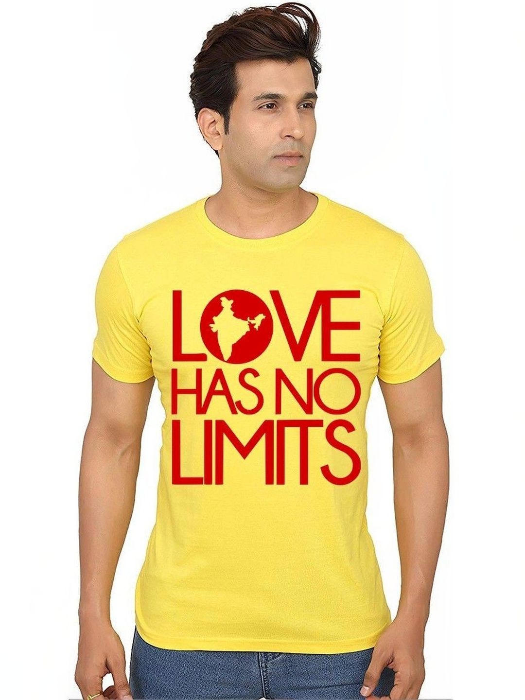 Caseria Men Typography Printed T-shirt