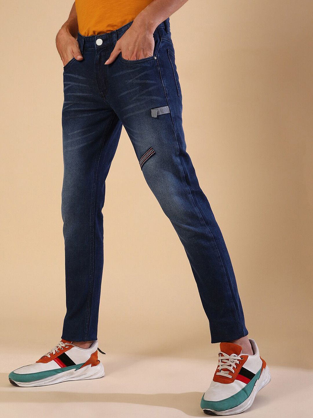 CAHOOT Men Blue Super Stretchable Jeans
