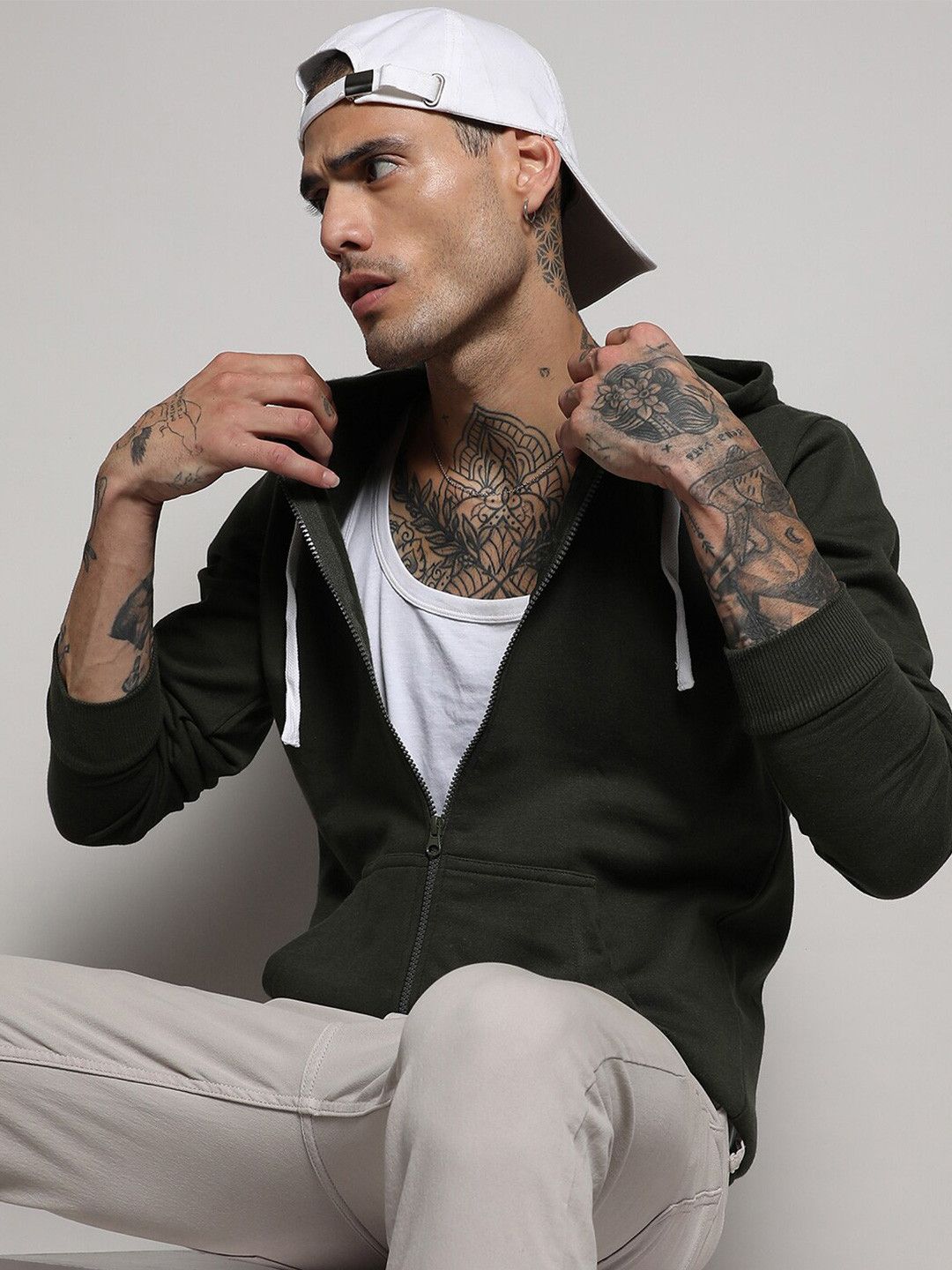 CAHOOT Hooded Cotton Bomber Jacket
