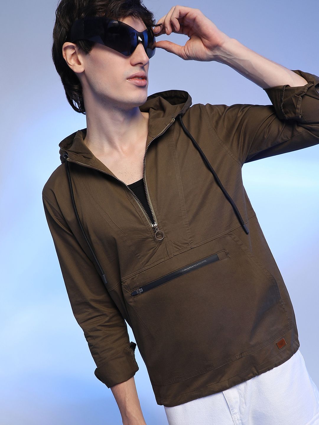 CAHOOT Men Hooded Lightweight Jacket