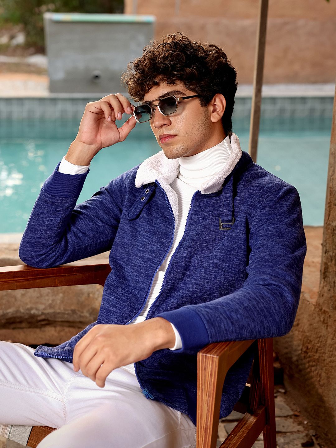 CAHOOT Spread Collar Cotton Lightweight Bomber Jacket
