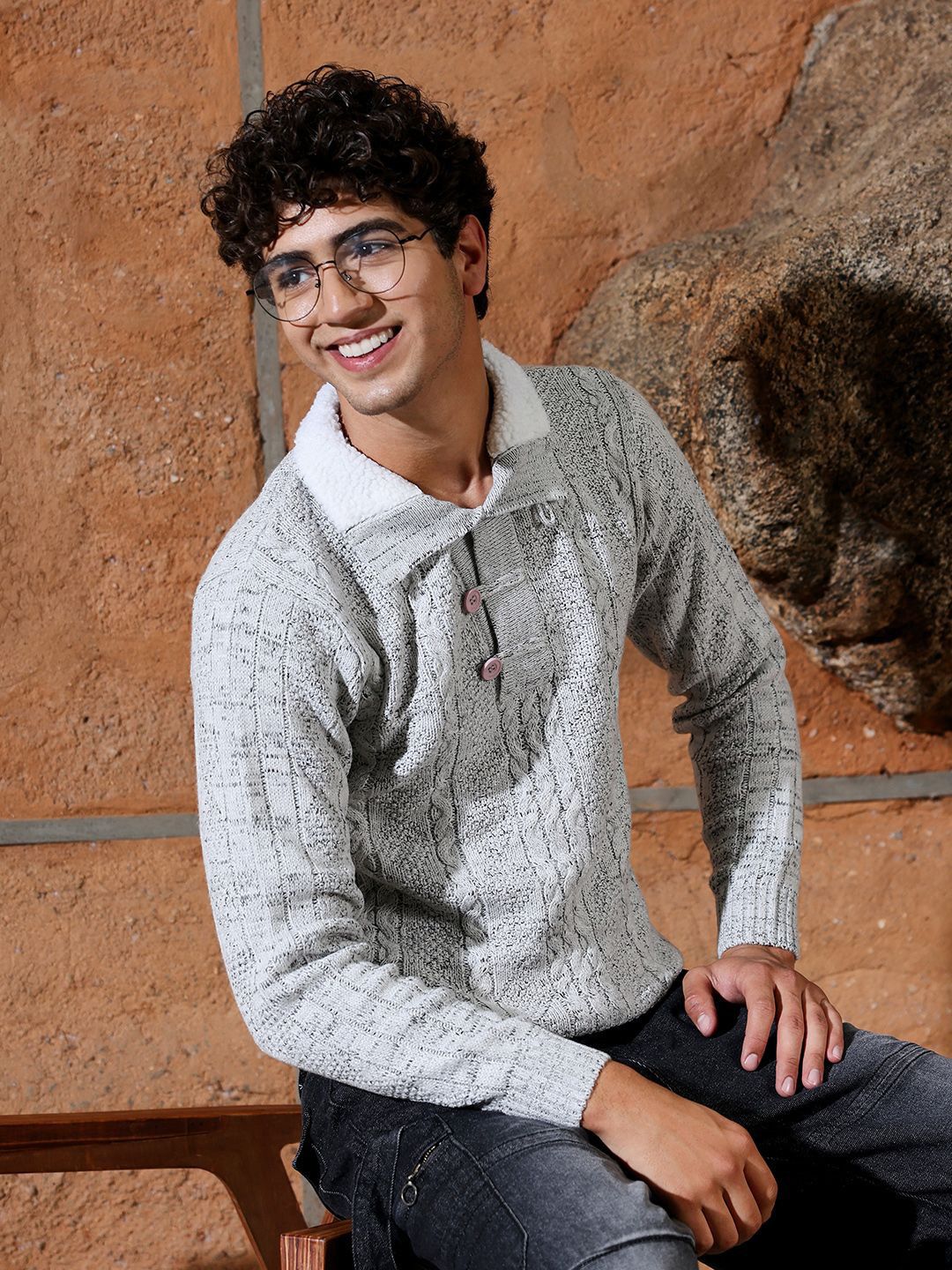 CAHOOT Men Long Sleeves Sweaters