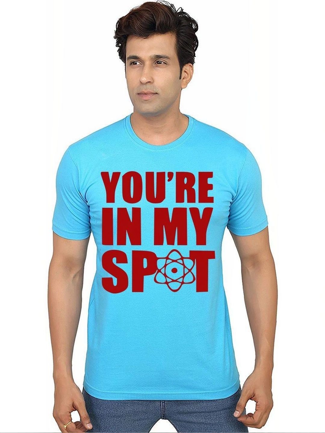 Caseria Men Typography Printed T-shirt