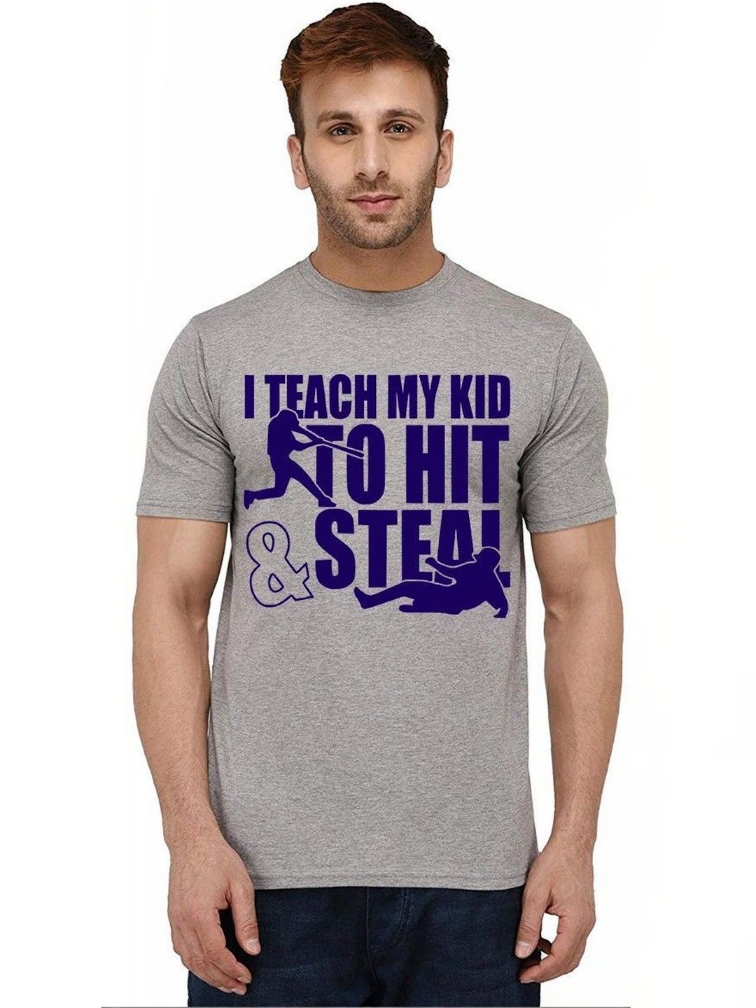 Caseria Men Typography Printed T-shirt