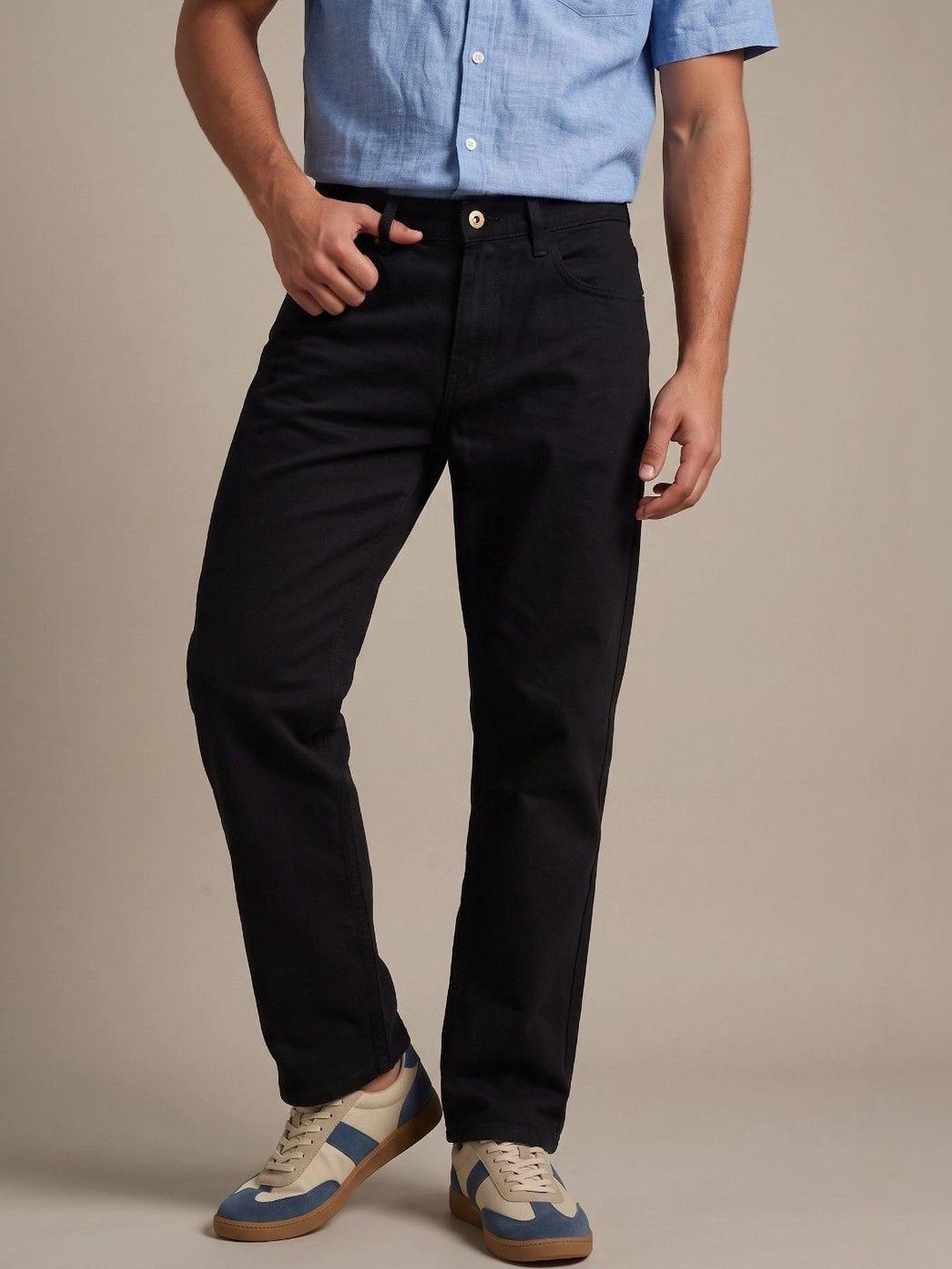 The Roadster Lifestyle Co. Men Straight Fit Jeans