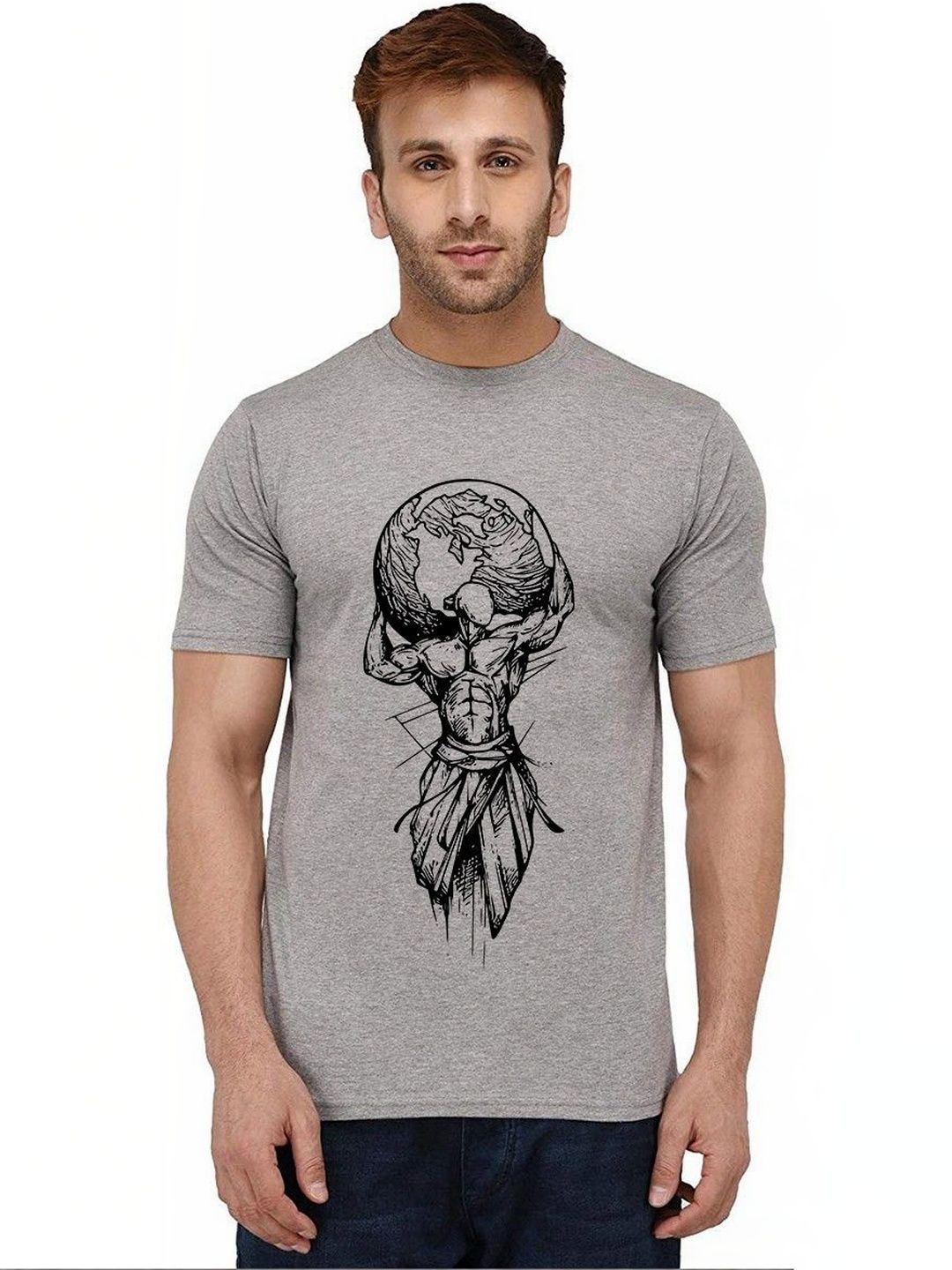 Caseria Men Printed T-shirt
