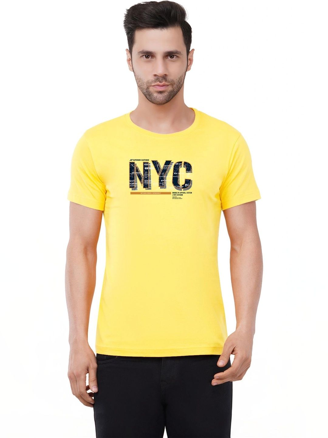 Caseria Men Typography Printed T-shirt