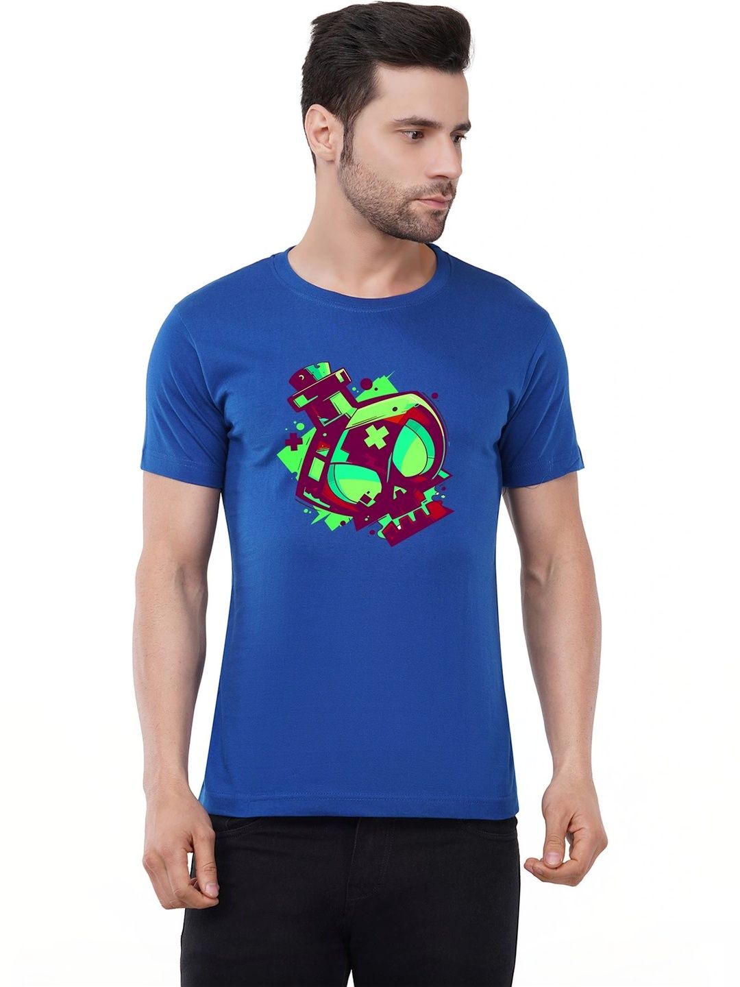 Caseria Men Printed T-shirt