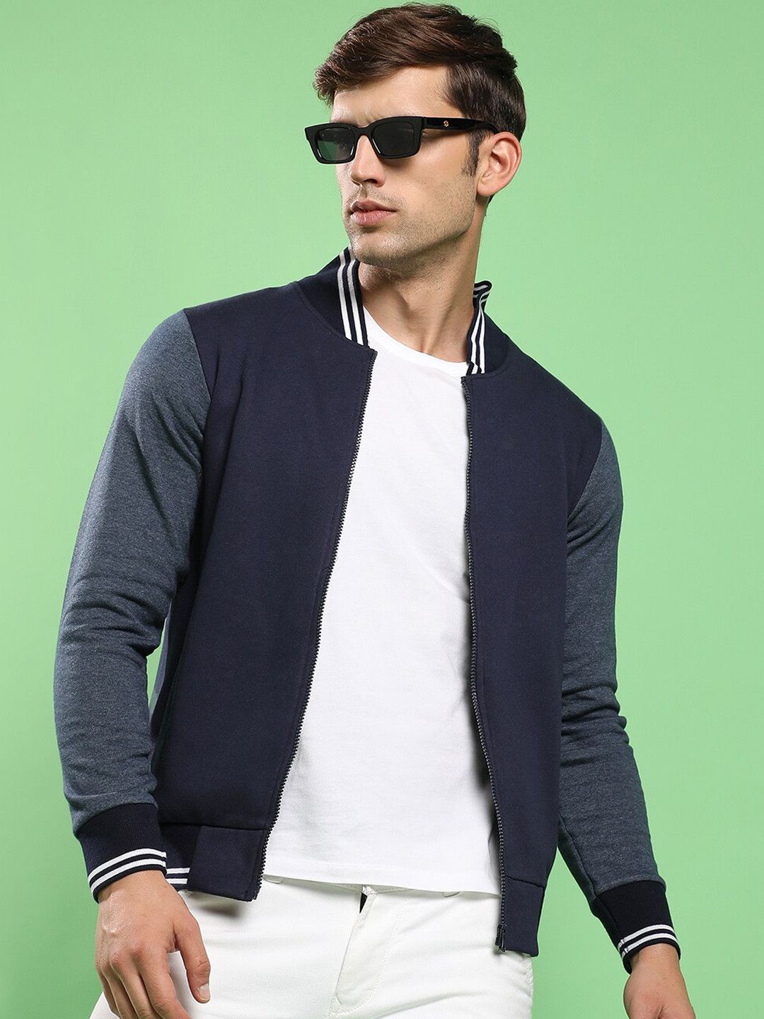 CAHOOT Mock Collar Windcheater Bomber Jacket